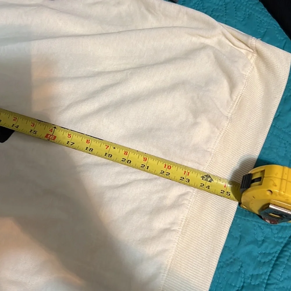 Women’s Modern Lux DOG MOM sweatshirt Cream and Dark Gray 1X - Picture 9 of 10